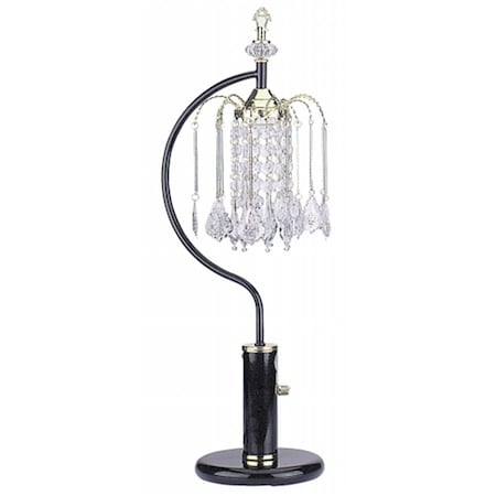 Cling Table Lamp with Crystal-Like Shades CL106096